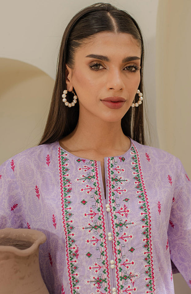 Zellbury - Zellbury unstitched lawn'25 Printed Suits Unstitched 2 Piece - Summer Collection - aubranz.com