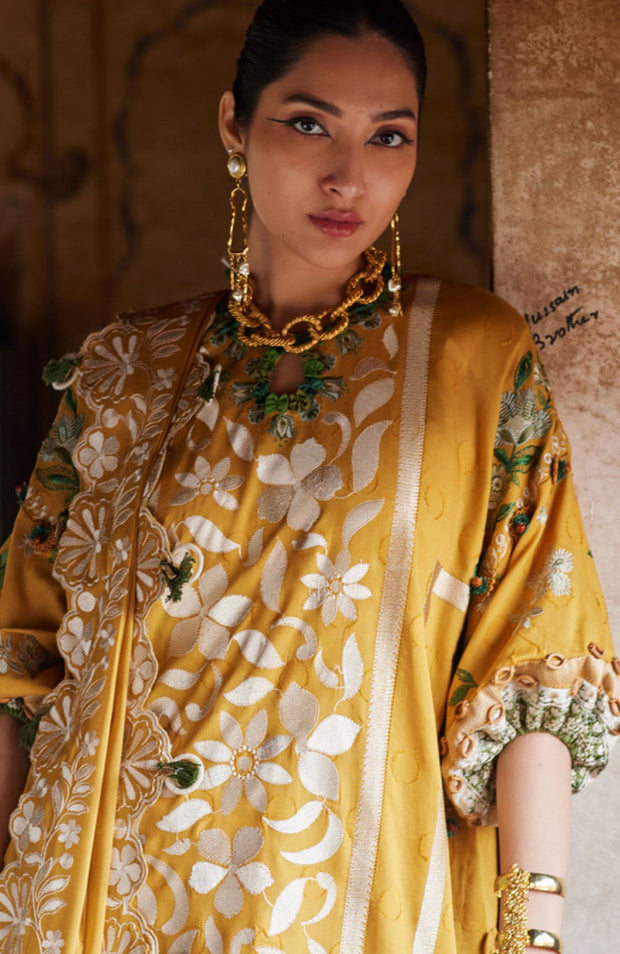 Elan - Elan Lawn'25 Embroidered Lawn Suits Unstitched 3 Piece - Summer Collection - aubranz.com