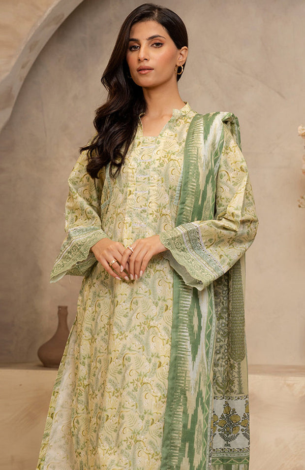 Zellbury - Zellbury unstitched lawn'25 Printed Suits Unstitched 2 Piece - Summer Collection - aubranz.com