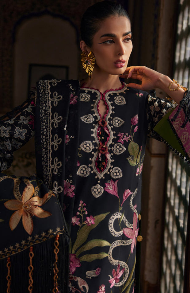 Elan - Elan Lawn'25 Embroidered Lawn Suits Unstitched 3 Piece - Summer Collection - aubranz.com