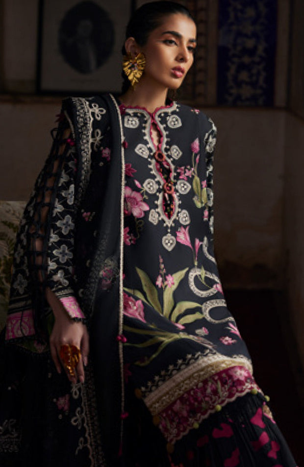 Elan - Elan Lawn'25 Embroidered Lawn Suits Unstitched 3 Piece - Summer Collection - aubranz.com