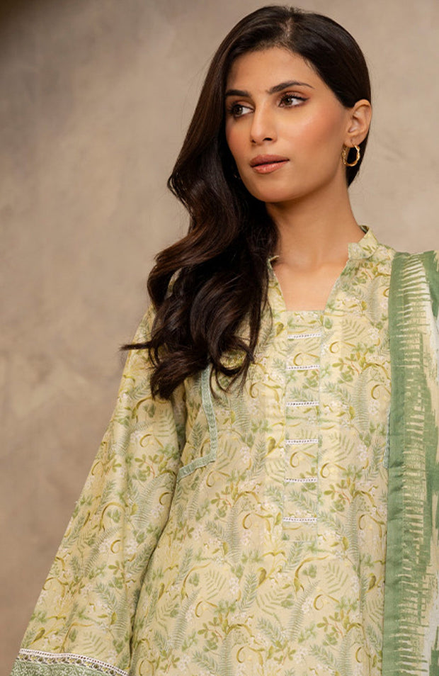 Zellbury - Zellbury unstitched lawn'25 Printed Suits Unstitched 2 Piece - Summer Collection - aubranz.com