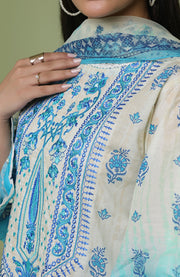 Zellbury - Zellbury unstitched lawn'25 Printed Suits Unstitched 2 Piece - Summer Collection - aubranz.com