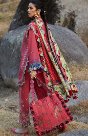 Elan - Elan Lawn'25 Embroidered Lawn Suits Unstitched 3 Piece - Summer Collection - aubranz.com