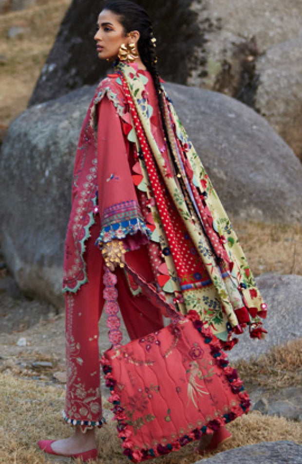 Elan - Elan Lawn'25 Embroidered Lawn Suits Unstitched 3 Piece - Summer Collection - aubranz.com