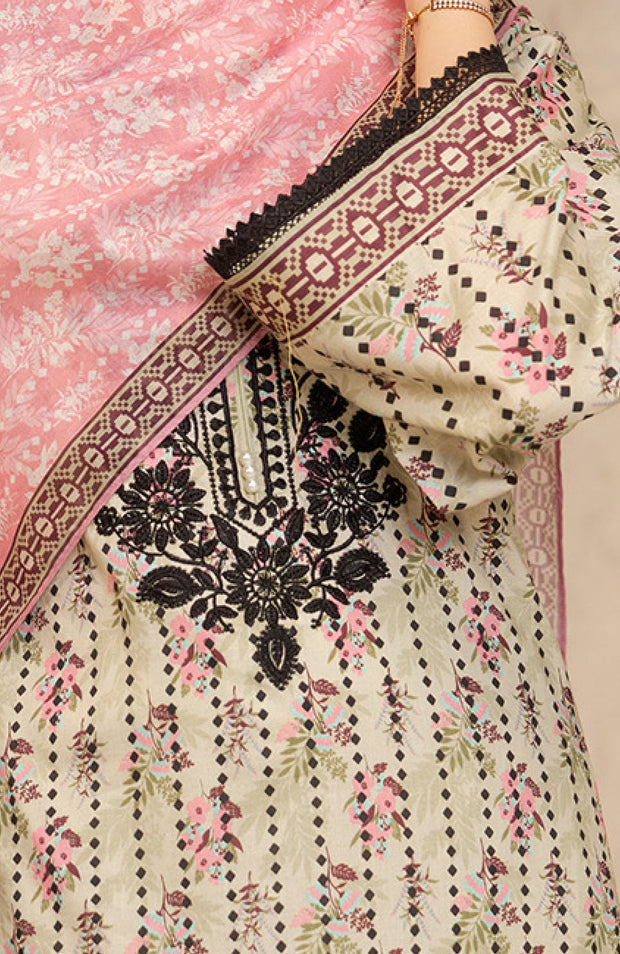 Zellbury - Zellbury unstitched lawn'25 Printed Suits Unstitched 2 Piece - Summer Collection - aubranz.com