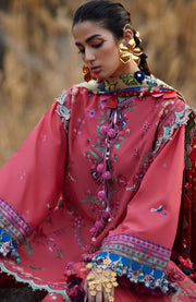 Elan - Elan Lawn'25 Embroidered Lawn Suits Unstitched 3 Piece - Summer Collection - aubranz.com