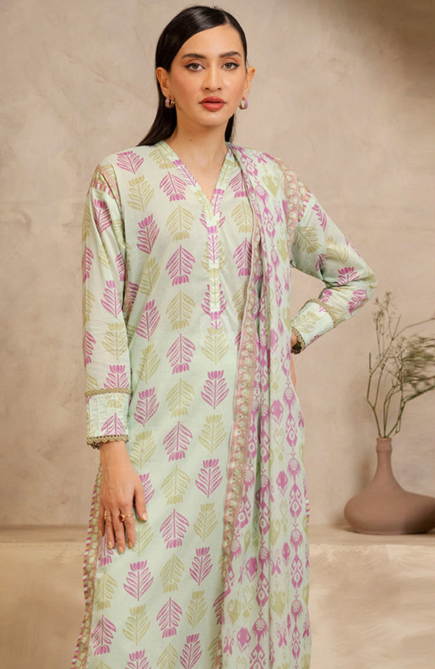 Zellbury - Zellbury unstitched lawn'25 Printed Suits Unstitched 3 Piece - Summer Collection - aubranz.com