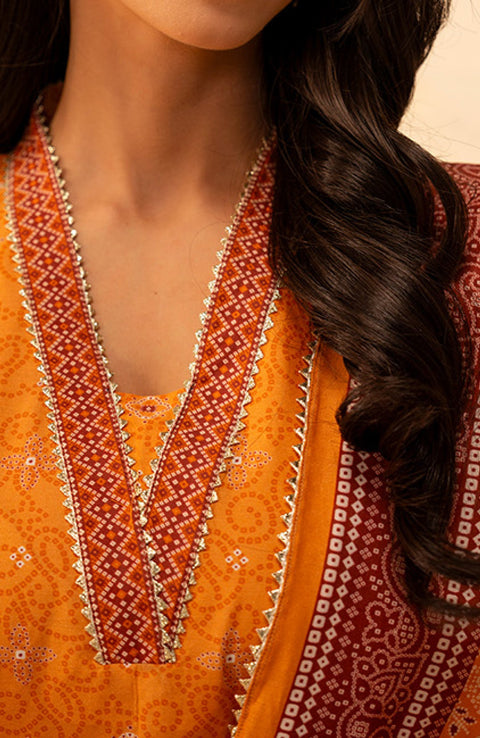 Zellbury - Zellbury unstitched lawn'25 Printed Suits Unstitched 3 Piece - Summer Collection - aubranz.com