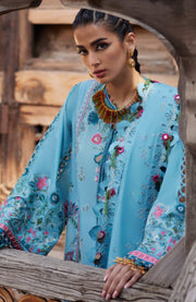 Elan - Elan Lawn'25 Embroidered Lawn Suits Unstitched 3 Piece - Summer Collection - aubranz.com