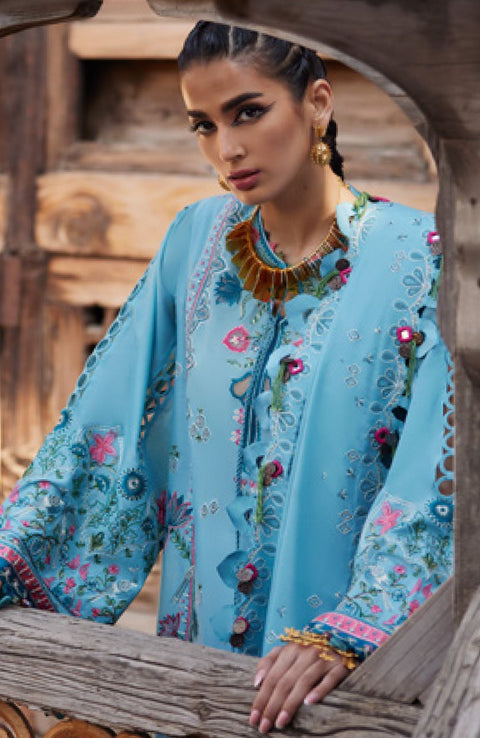 Elan - Elan Lawn'25 Embroidered Lawn Suits Unstitched 3 Piece - Summer Collection - aubranz.com