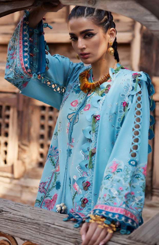 Elan - Elan Lawn'25 Embroidered Lawn Suits Unstitched 3 Piece - Summer Collection - aubranz.com