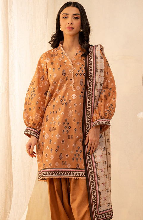 Zellbury - Zellbury unstitched lawn'25 Printed Suits Unstitched 3 Piece - Summer Collection - aubranz.com
