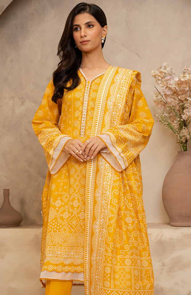 Zellbury - Zellbury unstitched lawn'25 Printed Suits Unstitched 3 Piece - Summer Collection - aubranz.com