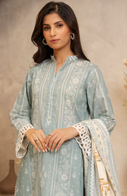 Zellbury - Zellbury unstitched lawn'25 Printed Suits Unstitched 3 Piece - Summer Collection - aubranz.com