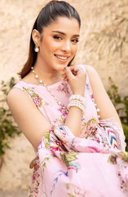 Mariab - M Basic Elaheh Lawn'25 By Maria B Printed Suits Unstitched 3 Piece - Summer Collection - aubranz.com
