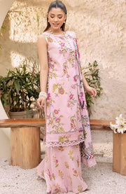 Mariab - M Basic Elaheh Lawn'25 By Maria B Printed Suits Unstitched 3 Piece - Summer Collection - aubranz.com