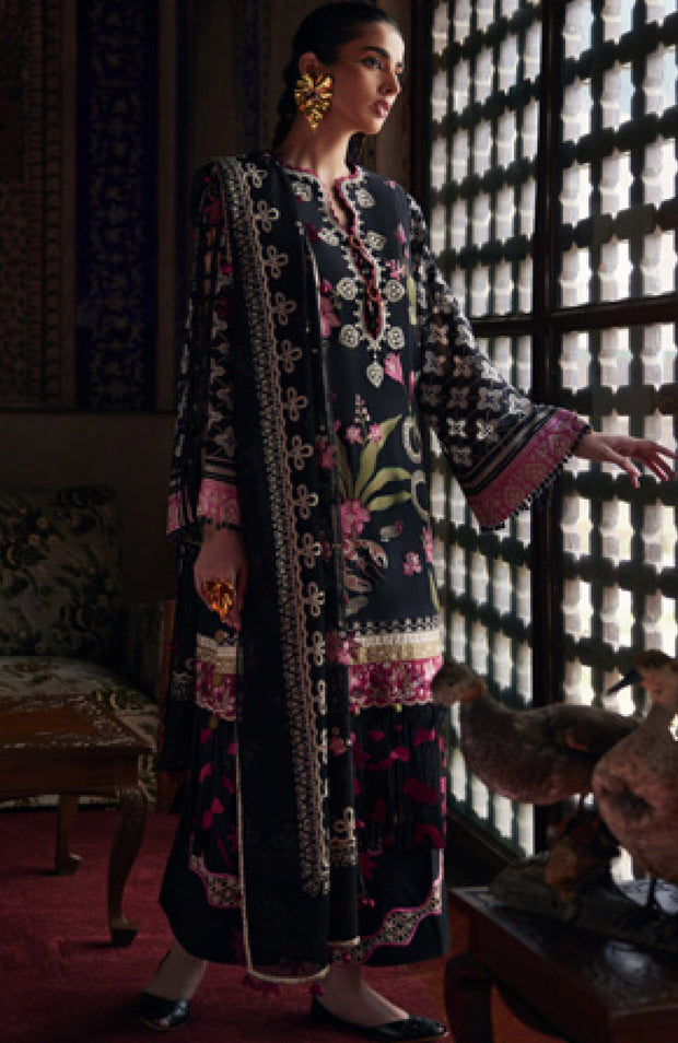 Elan - Elan Lawn'25 Embroidered Lawn Suits Unstitched 3 Piece - Summer Collection - aubranz.com