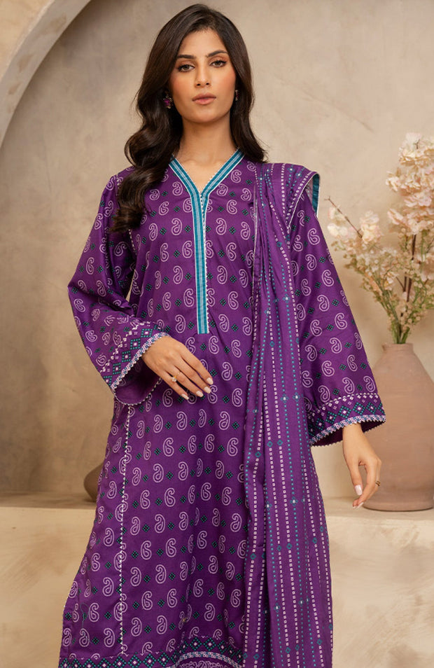 Zellbury - Zellbury unstitched lawn'25 Printed Suits Unstitched 3 Piece - Summer Collection - aubranz.com