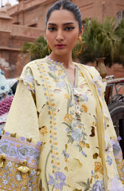 Elan - Elan Lawn'25 Embroidered Lawn Suits Unstitched 3 Piece - Summer Collection - aubranz.com