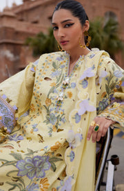 Elan - Elan Lawn'25 Embroidered Lawn Suits Unstitched 3 Piece - Summer Collection - aubranz.com
