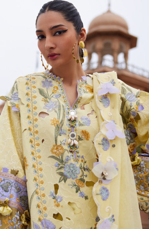 Elan - Elan Lawn'25 Embroidered Lawn Suits Unstitched 3 Piece - Summer Collection - aubranz.com