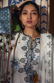 Elan - Elan Lawn'25 Embroidered Lawn Suits Unstitched 3 Piece - Summer Collection - aubranz.com