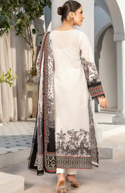 Mariab - M Basic Elaheh Lawn'25 By Maria B Printed Suits Unstitched 3 Piece - Summer Collection - aubranz.com