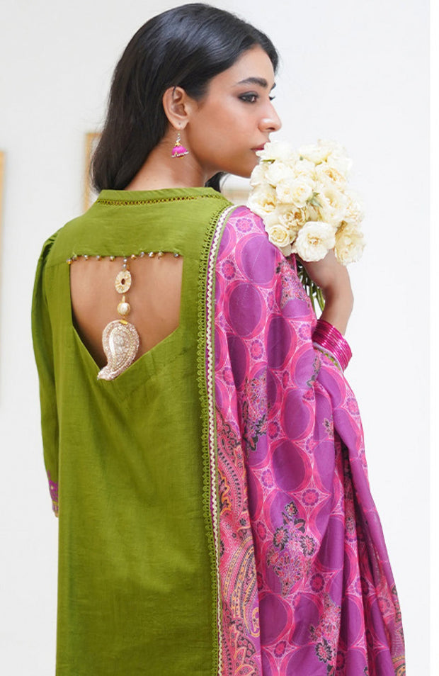 Zellbury - Zellbury Signature lawn'25 Printed Suits Unstitched 3 Piece - Summer Collection - aubranz.com