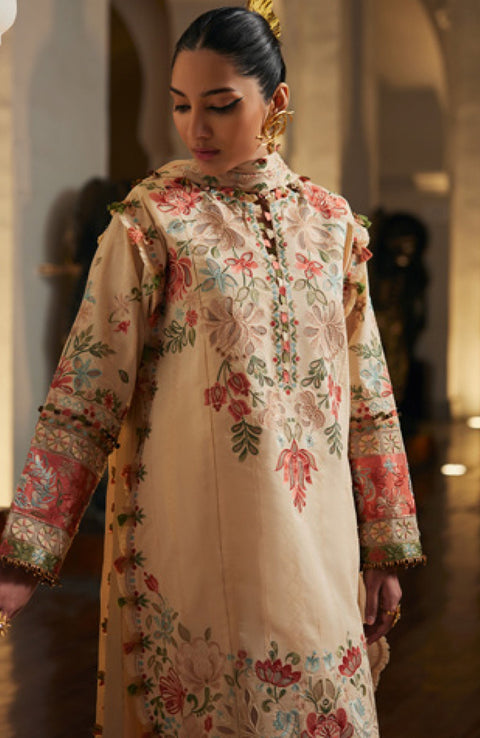 Elan - Elan Lawn'25 Embroidered Lawn Suits Unstitched 3 Piece - Summer Collection - aubranz.com