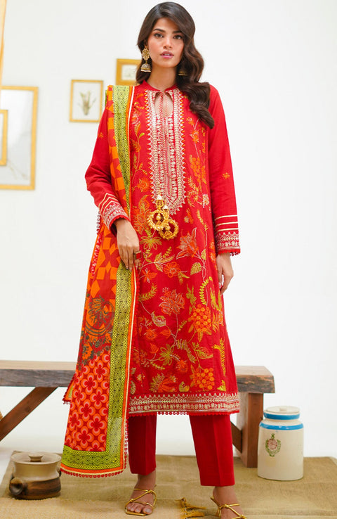 Zellbury - Zellbury Signature lawn'25 Printed Suits Unstitched 3 Piece - Summer Collection - aubranz.com