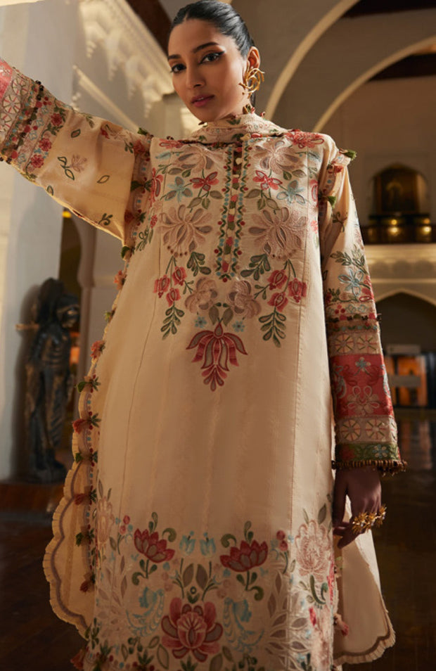 Elan - Elan Lawn'25 Embroidered Lawn Suits Unstitched 3 Piece - Summer Collection - aubranz.com