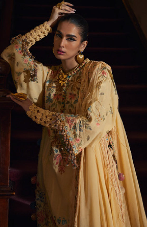 Elan - Elan Lawn'25 Embroidered Lawn Suits Unstitched 3 Piece - Summer Collection - aubranz.com