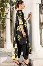 Mariab - M Basic Elaheh Lawn'25 By Maria B Printed Suits Unstitched 3 Piece - Summer Collection - aubranz.com