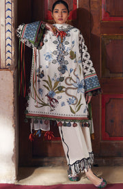 Elan - Elan Lawn'25 Embroidered Lawn Suits Unstitched 3 Piece - Summer Collection - aubranz.com