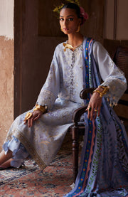 Elan - Elan Lawn'25 Embroidered Lawn Suits Unstitched 3 Piece - Summer Collection - aubranz.com