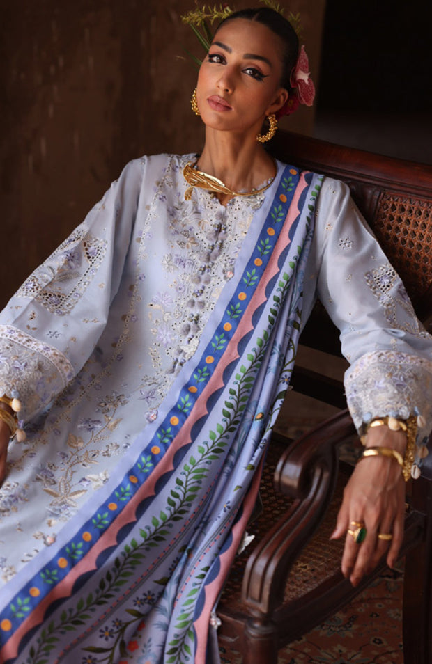 Elan - Elan Lawn'25 Embroidered Lawn Suits Unstitched 3 Piece - Summer Collection - aubranz.com