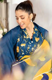 Mariab - M Basic Elaheh Lawn'25 By Maria B Printed Suits Unstitched 3 Piece - Summer Collection - aubranz.com