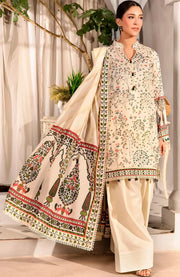Mariab - M Basic Elaheh Lawn'25 By Maria B Printed Suits Unstitched 3 Piece - Summer Collection - aubranz.com