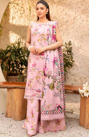 Mariab - M Basic Elaheh Lawn'25 By Maria B Printed Suits Unstitched 3 Piece - Summer Collection - aubranz.com