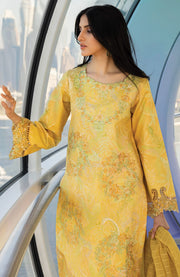 SKU#RR10 -CARNATION LAWN'25 BY RANG RASIYA EMBROIDERED SUITS UNSTITCHED 3 PIECE - SUMMER COLLECTION