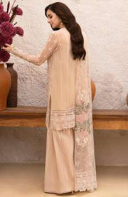 Saira_Rizwan - Saira Rizwan Luxury Lawn'25 Embroidered Suits unstitched 3 Piece - Summer Collection - aubranz.com