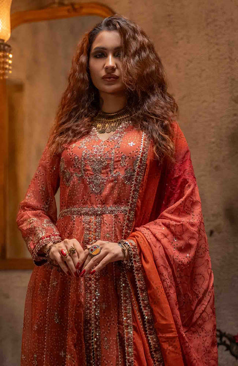 Abtextiles - Zurr Signature Luxury Chiffon'25 by AB Textiles Chiffon Suit Ready To wear 3 Piece-Wedding Collection - aubranz.com