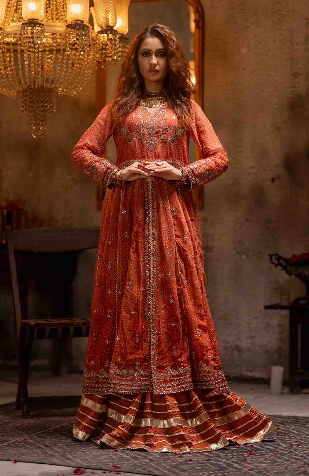 Abtextiles - Zurr Signature Luxury Chiffon'25 by AB Textiles Chiffon Suit Ready To wear 3 Piece-Wedding Collection - aubranz.com