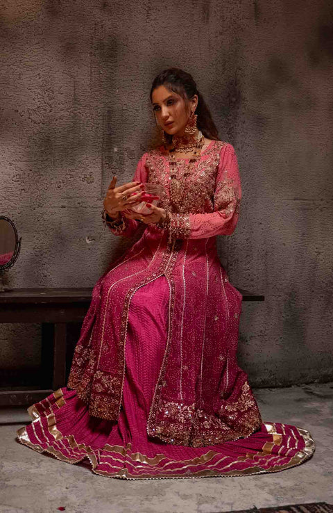 Abtextiles - Zurr Signature Luxury Chiffon'25 by AB Textiles Chiffon Suit Ready To wear 3 Piece-Wedding Collection - aubranz.com