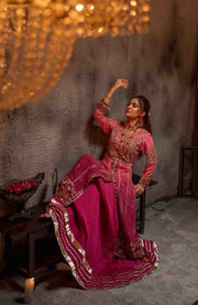Abtextiles - Zurr Signature Luxury Chiffon'25 by AB Textiles Chiffon Suit Ready To wear 3 Piece-Wedding Collection - aubranz.com
