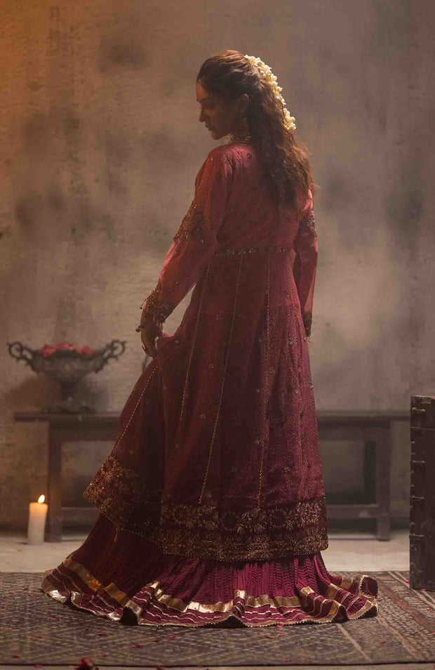 Abtextiles - Zurr Signature Luxury Chiffon'25 by AB Textiles Chiffon Suit Ready To wear 3 Piece-Wedding Collection - aubranz.com