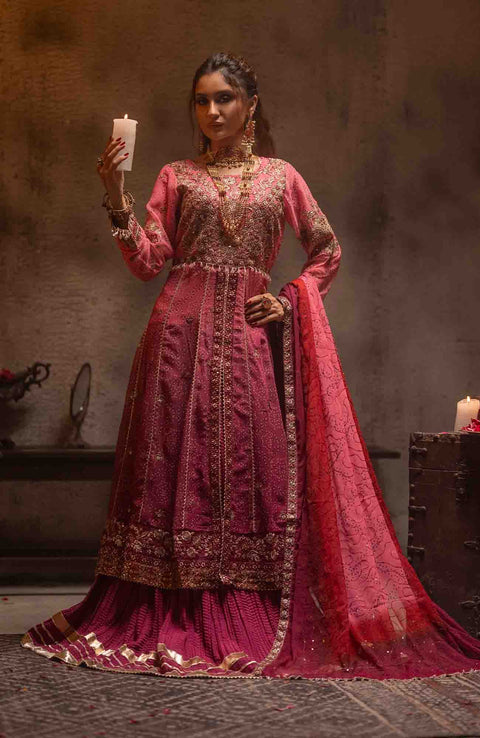 Abtextiles - Zurr Signature Luxury Chiffon'25 by AB Textiles Chiffon Suit Ready To wear 3 Piece-Wedding Collection - aubranz.com