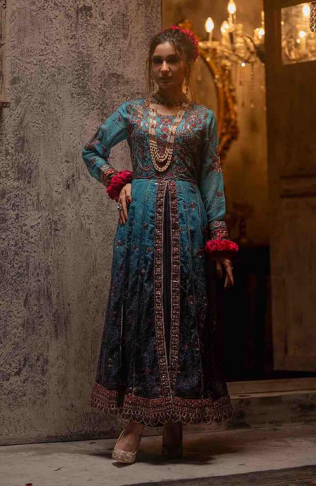 Abtextiles - Zurr Signature Luxury Chiffon'25 by AB Textiles Chiffon Suit Ready To wear 3 Piece-Wedding Collection - aubranz.com