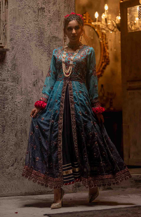 Abtextiles - Zurr Signature Luxury Chiffon'25 by AB Textiles Chiffon Suit Ready To wear 3 Piece-Wedding Collection - aubranz.com